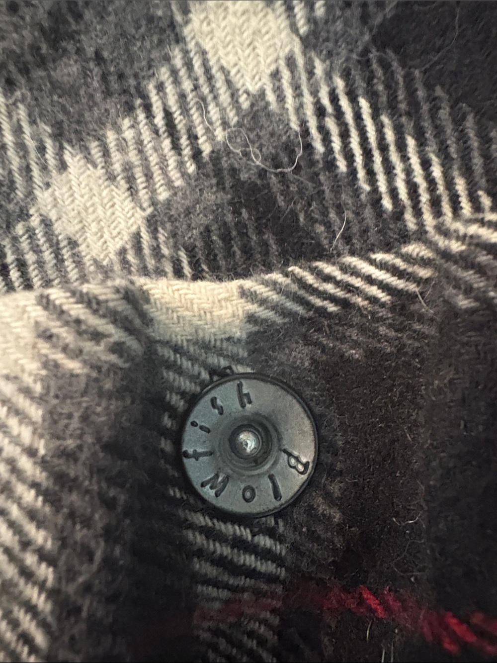 Blowfish Black Gray Plaid Ankle Booties - Picture 5 of 5